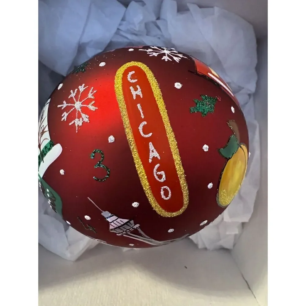 Neiman Marcus Michael Storrings The Twelve Days of Christmas in America Ornament